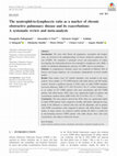 The neutrophil-to-lymphocyte ratio as a marker of chronic obstructive pulmonary disease and its exacerbations: A systematic review and meta-analysis Cover Page