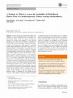 Research paper thumbnail of A Method by Which to Assess the Scalability of Field-Based Fitness Tests of Cardiorespiratory Fitness Among Schoolchildren