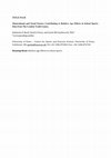 Research paper thumbnail of Maturational and social factors contributing to relative age effects in school sports: Data from the London Youth Games