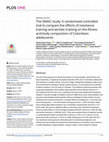 Research paper thumbnail of The SIMAC study: A randomized controlled trial to compare the effects of resistance training and aerobic training on the fitness and body composition of Colombian adolescents