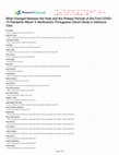 What Changed Between the Peak and the Plateau Periods of the First COVID-19 Pandemic Wave? A Multicentric Portuguese Cohort Study in Intensive Care Cover Page