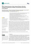 How Climatic Seasons of the Amazon Biome Affect the Aromatic and Bioactive Profiles of Fermented and Dried Cocoa Beans? Cover Page