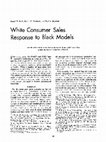 White Consumer Sales Response to Black Models Cover Page