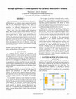 Storage Synthesis of Power Systems via Dynamic Meta-control Schema Cover Page