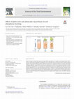 Effects of plant roots and arbuscular mycorrhizas on soil phosphorus leaching Cover Page