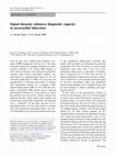 Signal intensity enhances diagnostic capacity in myocardial infarction Cover Page