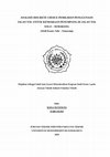 Analisis Discrete Choice Pemilihan Penggunaan Jalan Tol Untuk Kendaraan Penumpang Di Jalan Tol Solo – Semarang(Studi Kasus: Solo – Semarang) Cover Page