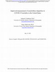 Improved measurement of racial/ethnic disparities in COVID-19 mortality in the United States Cover Page