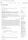 Characterisation and computational analysis of a novel lipase nanobio-based reagent for visualising latent fingerprints on water-immersed glass slides Cover Page