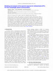 Modeling and analysis of the spectral response for AlGaAs/GaAs HPTs for short wavelength optical communication Cover Page