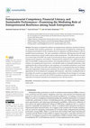 Entrepreneurial Competency, Financial Literacy, and Sustainable Performance—Examining the Mediating Role of Entrepreneurial Resilience among Saudi Entrepreneurs Cover Page