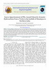 Source apportionment of PM2.5 bound Polycyclic Aromatic Hydrocarbons from a Tricity in the foothills of Himalayas in Northern India Cover Page