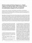 Herbivore-Induced Defense Response in a Model Legume. Two-Spotted Spider Mites Induce Emission of (E)-β-Ocimene and Transcript Accumulation of (E)-β-Ocimene Synthase in Lotus japonicus   Cover Page