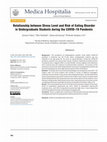 Research paper thumbnail of Relationship between Stress Level and Risk of Eating Disorder in Undergraduate Students during the COVID-19 Pandemic