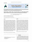 Research paper thumbnail of Growth patterns, condition factors, and gonad maturity of the white-spotted spinefoot (Siganus canaliculatus, Park 1797) in the coastal area of Bontang City, East Kalimantan