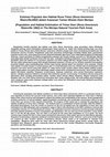 Estimasi Populasi dan Habitat Rusa Timor (Rusa timorensis Blainville1882) dalam Kawasan Taman Wisata Alam Menipo (Population and Habitat Estimation of Timor Deer (Rusa timorensis Blainville 1882) in The Menipo Natural Tourism Park Area Cover Page