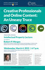 Creative Professionals and Online Content: An Uneasy Truce Cover Page