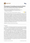 Thermoplastic Overmolding onto Injection-Molded and In Situ Polymerization-Based Polyamides Cover Page