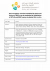 Research paper thumbnail of Anti-oncogenic activities exhibited by paracrine factors of MSCs can be mediated by modulation of KITLG and DKK1 genes in glioma SCs in vitro