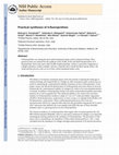 Research paper thumbnail of Practical syntheses of 4-fluoroprolines