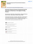 Potential Chemical Stressors Emitted During the Operation of Machines in the Digital Printing Process Cover Page