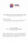 Heteroepitaxy of FCC-on-FCC systems of large misfit Cover Page