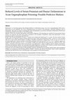 Reduced Levels of Serum Potassium and Plasma Cholinesterase in Acute Organophosphate Poisoning: Possible Predictive Markers Cover Page