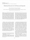 Membrane Bioreactor for Cell Tissues and Organoids Cover Page