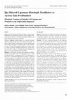 Histologic features of the spindle cell lipoma and problems in differential diagnosis Cover Page