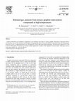 Released gas analyses from ternary graphite intercalation compounds at high temperatures Cover Page