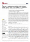 SARS-CoV-2 Variants Identification; A Fast and Affordable Strategy Based on Partial S-Gene Targeted PCR Sequencing Cover Page