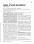 Proteomic dissection of dome formation in a mammary cell line: Role of tropomyosin-5b and maspin Cover Page