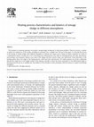 Heating process characteristics and kinetics of sewage sludge in different atmospheres Cover Page