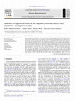 Anaerobic co-digestion of livestock and vegetable processing wastes: Fibre degradation and digestate stability Cover Page