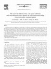 The survival of Escherichia coli, faecal coliforms and enterobacteriaceae in general in soil treated with sludge from wastewater treatment plants Cover Page