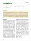 Catalytic Hydrothermal Reforming of Water-Soluble Organics from the Pyrolysis of Biomass Using a Ni/Carbon Catalyst Impregnated with Pt Cover Page