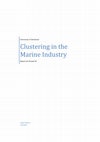 Support for innovation and clustering in the Channel Arc Manche Marine Industry Cover Page