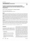 Research paper thumbnail of Toxoplasma gondii Infection Among Institutionalized Children with Down syndrome in Sana’a city, Yemen: Implications of Low IgG Seroprevalence