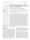 Cytokine mRNA expression profiles in lymphoid tissues of pigs naturally affected by postweaning multisystemic wasting syndrome Cover Page