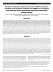 Prevalence of infection with porcine circovirus-2 (PCV-2) and porcine reproductive and respiratory syndrome virus (PRRSV) in an integrated swine production system experiencing postweaning multisystemic wasting syndrome Cover Page