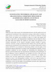 Investigating the Working Life Quality and Organizational Commitment Behaviors of Academicians Carrying on Duties in Faculties of Sports Sciences Cover Page