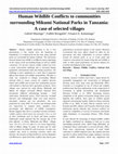 Human Wildlife Conflicts to communities surrounding Mikumi National Parks in Tanzania: A case of selected villages Cover Page