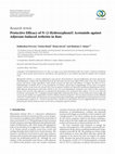 Protective Efficacy of N-(2-Hydroxyphenyl) Acetamide against Adjuvant-Induced Arthritis in Rats Cover Page