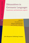 Ditransitives in Germanic Languages Cover Page