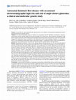 Autosomal dominant Best disease with an unusual electrooculographic light rise and risk of angle-closure glaucoma: a clinical and molecular genetic study Cover Page