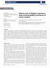 Research paper thumbnail of Fifteen years of Belgian experience with external quality assessment of semen analysis