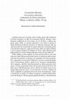 Research paper thumbnail of Constantino Bértolo, Una poetica editoriale, traduzione di Chiara Giordano, Milano, Ledizioni, 2024