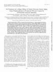 No Evidence for a Major Effect of Tumor Necrosis Factor Alpha Gene Polymorphisms in Periportal Fibrosis Caused bySchistosoma mansoniInfection Cover Page