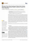 Maximum Power Point Tracking for Photovoltaic Systems Operating under Partially Shaded Conditions Using SALP Swarm Algorithm Cover Page