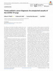 Research paper thumbnail of Timely pediatric cancer diagnoses: An unexpected casualty of the COVID‐19 surge